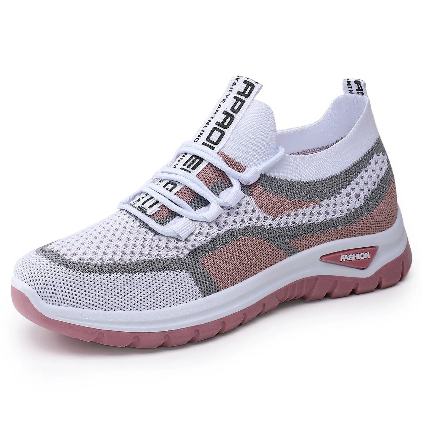 Damen Sneakers Schnürung rutschfest atmungsaktiv leicht bequem