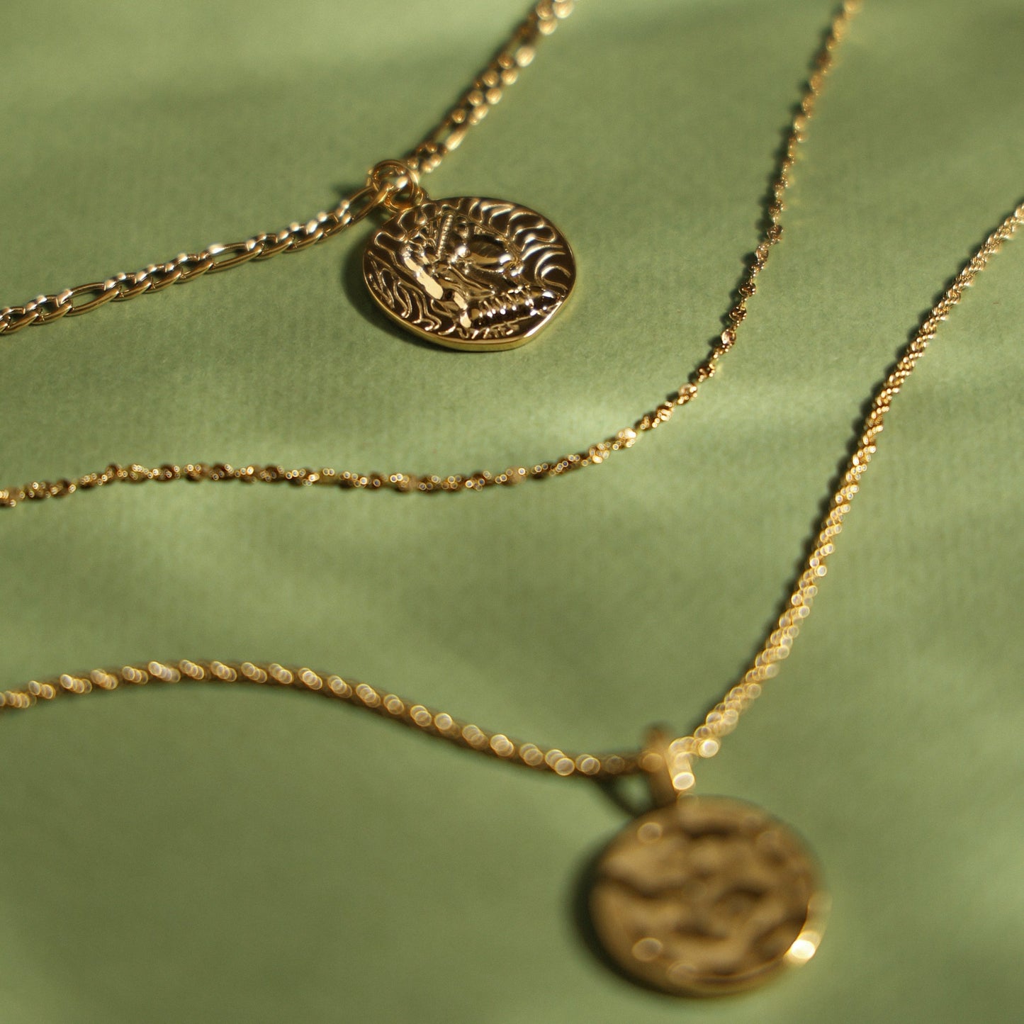 amen Choker Halskette mit gedrehter Kettenstruktur aus Edelstahl