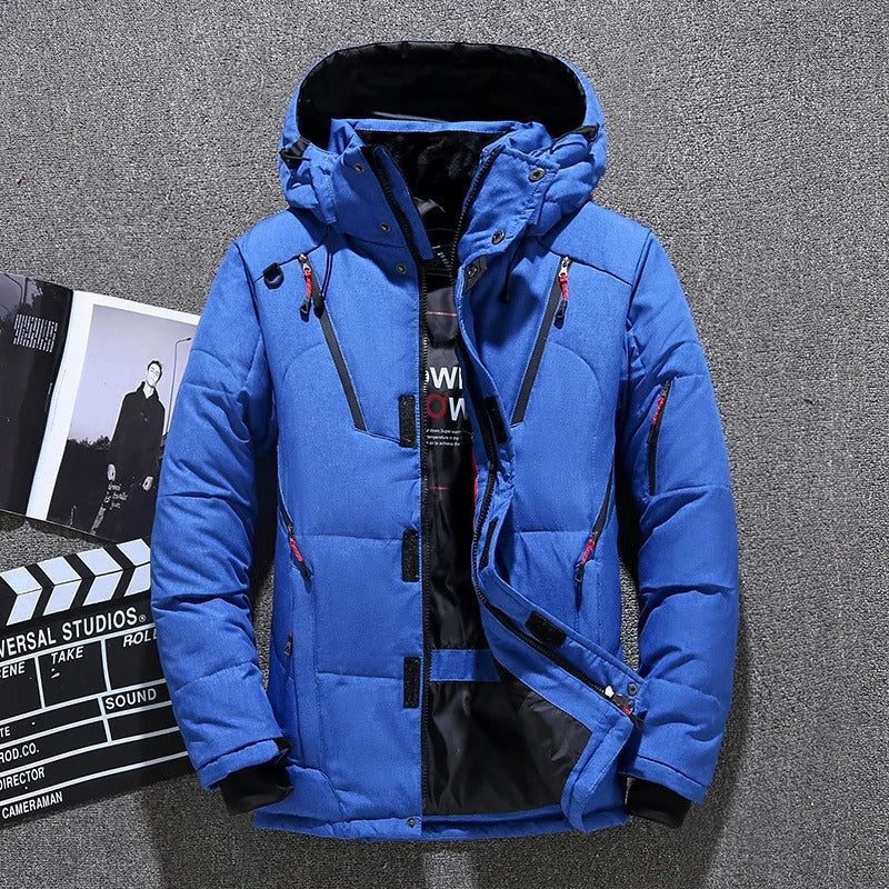 Herren Steppjacke Regular Fit Leicht Warm Atmungsaktiv Übergangsjacke Freizeit Winter
