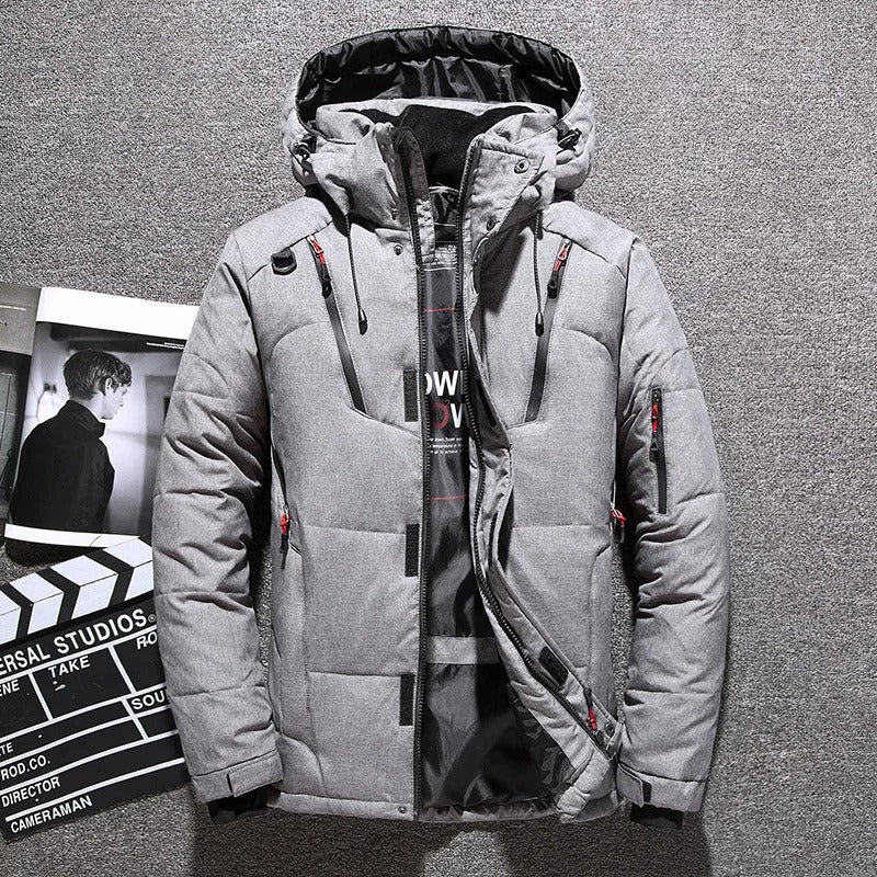 Herren Steppjacke Regular Fit Leicht Warm Atmungsaktiv Übergangsjacke Freizeit Winter