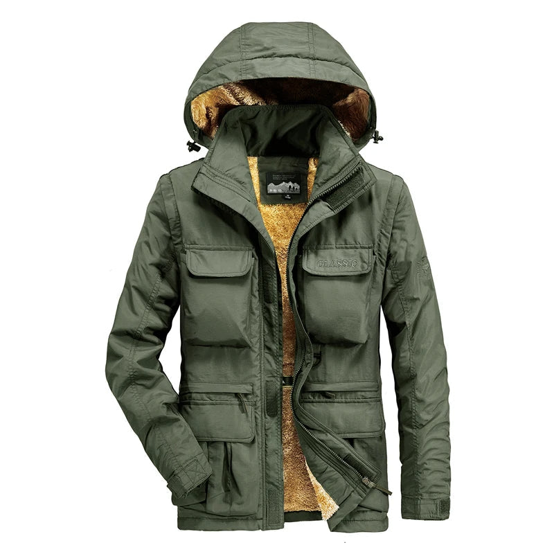 Herren Outdoorjacke Regular Fit Atmungsaktiv Slim Übergangsjacke Elegant Freizeit Reise