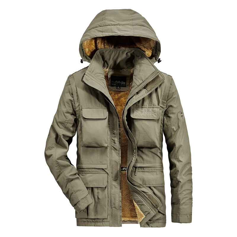 Herren Outdoorjacke Regular Fit Atmungsaktiv Slim Übergangsjacke Elegant Freizeit Reise