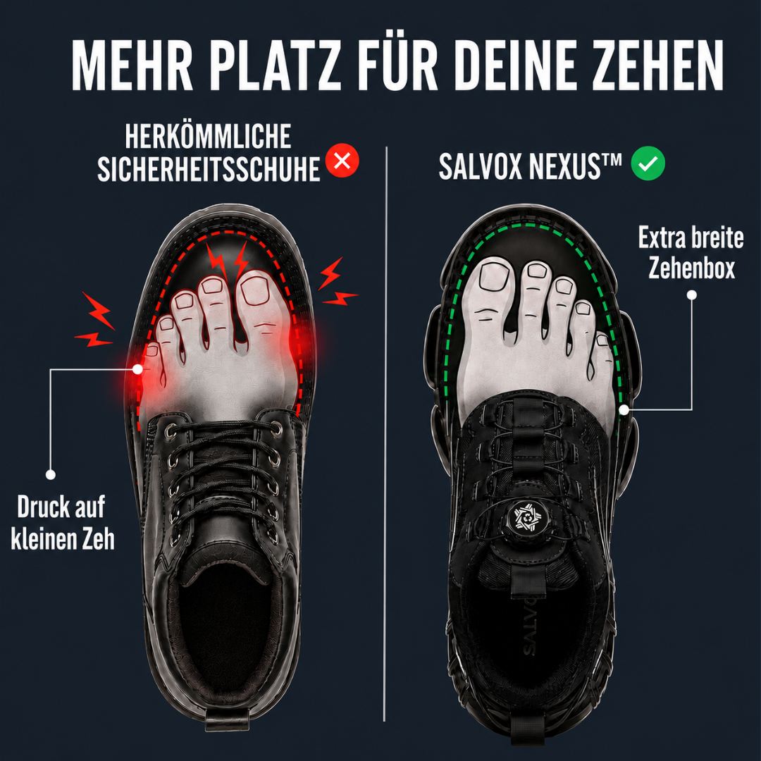 Herren S3 Sicherheitsschuh mit Memory Foam, dämpfender Arbeitsschuh für den beruflichen Einsatz