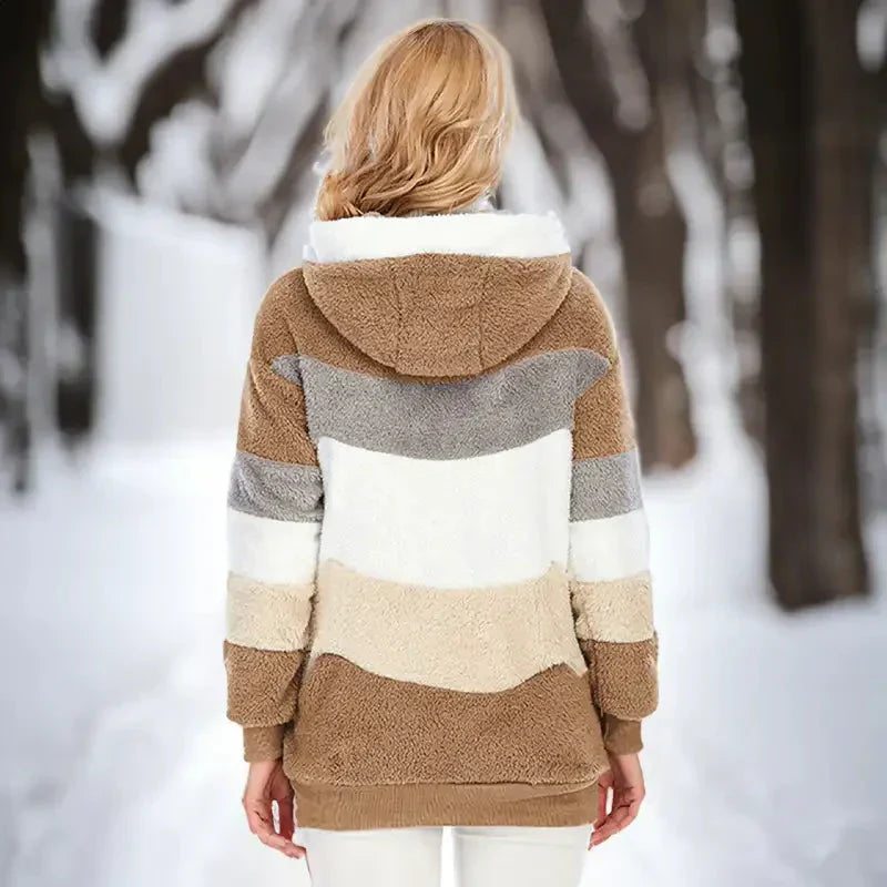 Damen Leichtjacke einfarbig windabweisend leicht gefüttert Kapuze Reißverschluss Regular Fit Übergangsjacke
